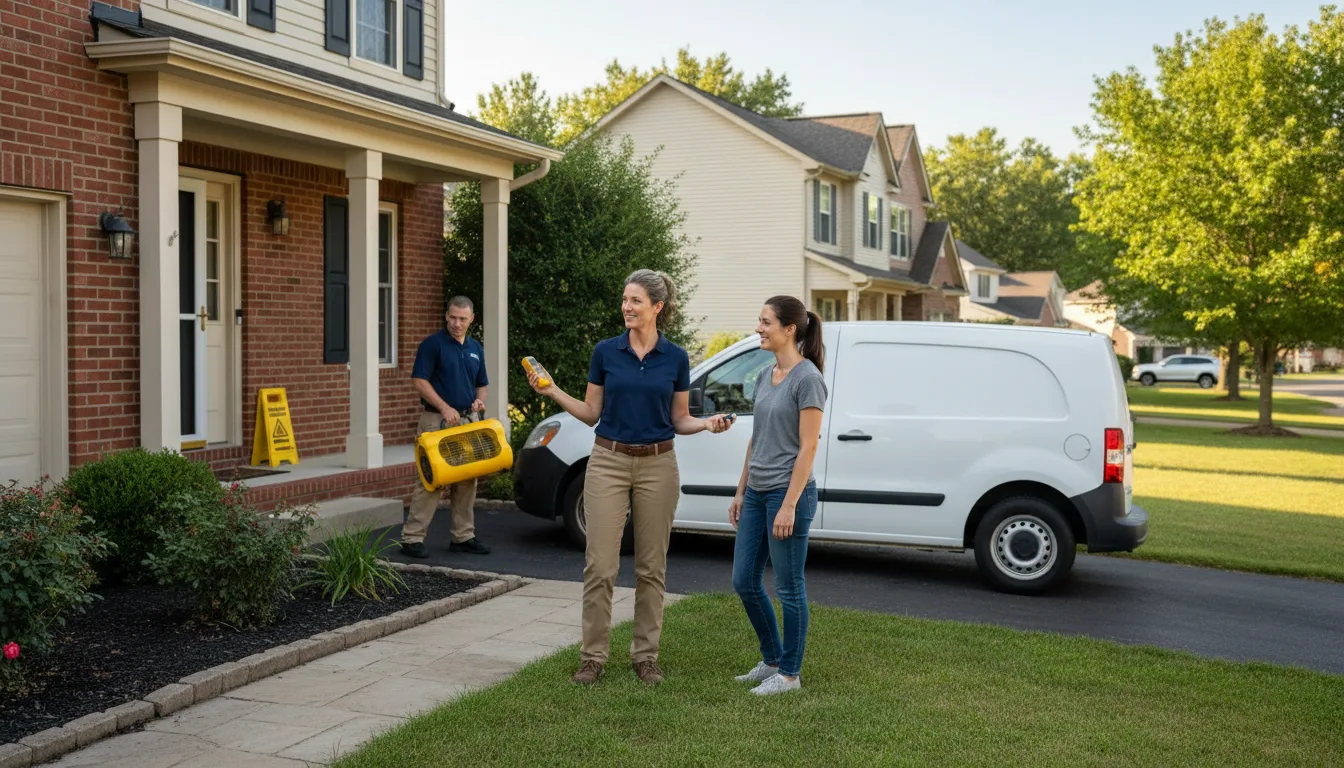 Water restoration image for Home Water Damage Repair in Palmer, TN